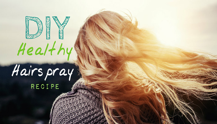DIY Healthy Hairspray Recipe (Natural & Great For Scalp)