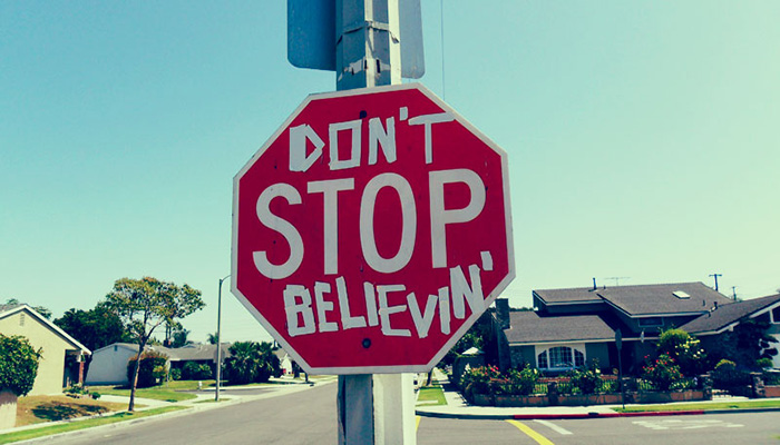 Don’t stop believing: The Message For Today